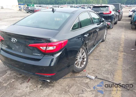 2015 Hyundai Sonata Limited z USA, uszkodzony, nr VIN 5NPE34AF5FH072475